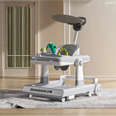 3in1 Multi-functional Dinosaur Baby Walker - Gray
